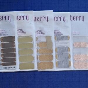 Jamberry Nail Wraps Set- Golden Girl